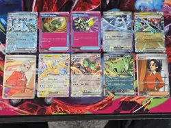 Pokemon TCG Prismatic Evolutions EX / UR / AceSpec LOT of 10 Cards - Image 1