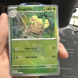 Exeggutor 002/131 Master Ball Holo Prismatic Evolutions Pokemon TCG NM - Image 1