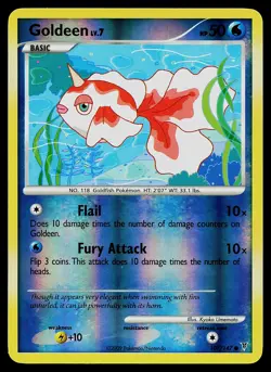 Pokemon Card - Goldeen Supreme Victors 107/147 Reverse Holo - Image 1