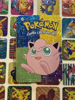 Pokemon Charizard Vintage Pocket Monsters Vending HOLO Prism Sticker 99 Nintendo - Image 3