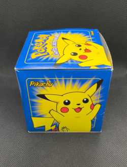 1999 Pokemon Pikachu Burger King 23K Gold Plated Card w/ Pokeball *NIB* - Image 2