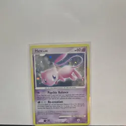 Pokemon TCG Mew Secret Wonders Holo Rare Reverse Holo Basic 60HP 15/132 English - Image 1