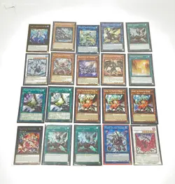 Lot of 20 Yu-Gi-Oh! Secret Rare Cards (Black Rose Dragon, Apollousa, etc.) - Image 1