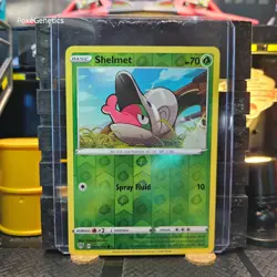 Shelmet Darkness Ablaze Reverse Holo Pokemon TCG 009/189 Sword & Shield Common - Image 1