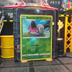 Shelmet Darkness Ablaze Reverse Holo Pokemon TCG 009/189 Sword & Shield Common - Image 3