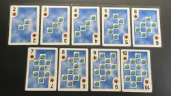 Bulbasaur, 1998 Pokemon Pokeball Vintage Poker Playing Card Numbered 2-10 Cards - Image 1