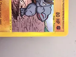 Pokemon Machoke 38/144 Skyridge Regular non holo Never Played - Image 4