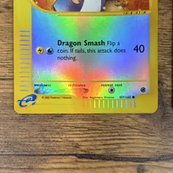 Pokemon TCG Expedition Reverse Holo Dratini 107/165 & Dragonair 75/165 LP/NM- - Image 5