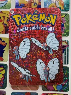 Pokemon 151 Vintage Pocket Monsters Vending HOLO Prism Sticker 2000 Nintendo - Image 4
