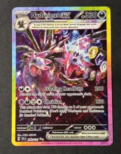 Pokemon Hydreigon ex 240/191 SV08 Surging Sparks Holo Special Illustration Rare - Image 1