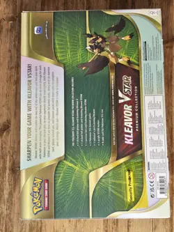 Pokemon TCG Kleavor Vstar Premium Collection Box Fusion Strike NEW/SEALED - Image 2