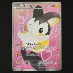 Emolga - RC23/RC25 - Full Art Ultra Rare English Pokemon Legendary Treasures LP - Image 1