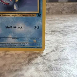 Pokemon Squirtle 1st Edition Team Rocket Set 68/82 - Image 5