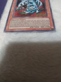 Yugioh Blue-Eyes Toon Dragon SRL-000 Secret Rare NM - Image 4
