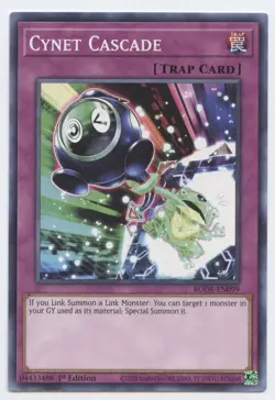 Yugioh - 3X Cynet Cascade playset - Common - 1st Edition - BODE-EN099 - Image 5