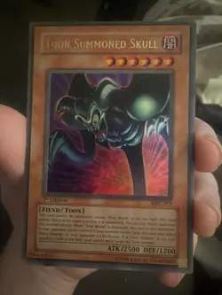 Toon Summoned Skull Magic Ruler MRL-073 1st Edition Ultra Rare Vintage - Image 3