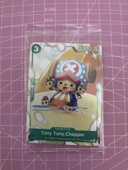One Piece OP09-029 Tony Tony.Chopper Promo Card Alternative Art sealed - Image 1