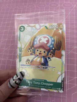 One Piece OP09-029 Tony Tony.Chopper Promo Card Alternative Art sealed - Image 2