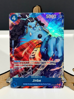 Jinbe OP07-045 SR Parallel (Alt Art) - One Piece 500 Years in the Future - Image 1