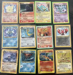 RAW pokemon collection 12 cards Charizard, Dark Dragonite, etc. - Image 2