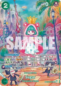 ***FOIL Sugar (SP) Wings of the Captain (OP06)*** One Piece Kid Icarus - Image 1