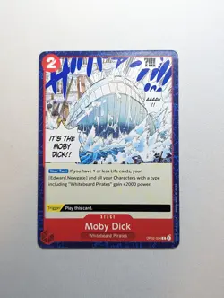 Moby Dick OP02-024 C - One Piece Card Game - Paramount War - NM - Image 1
