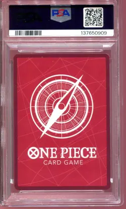 PSA 10 PRISTINE SHANKS PSA MAGAGZINE EXCLUSIVE PROMO CARD #001 2025 ONE PIECE - Image 2