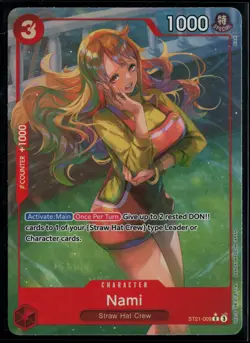 Nami (Parallel) ST21-009 Starter Deck EX: Gear 5 Common One Piece - Image 1