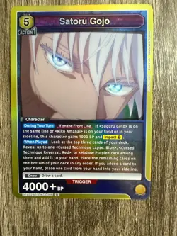 Union Arena Jujutsu Kaisen Satoru Gojo - UEX02BT/JJK-3-006 - Rare Foil English - Image 1