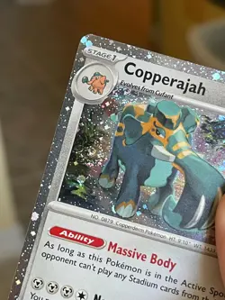 POKEMON COPPERAJAH 042/064 RARE COSMOS HOLO WITH SWIRL PROMO PLAY! PACK NM CARD - Image 4