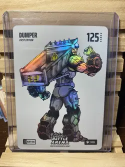 Bo Jackson Battle Arena Dumper First Edition Holo Steel Card BLBF-606 125 - Image 1