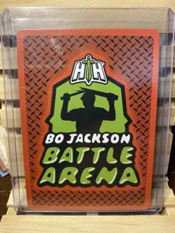 Bo Jackson Battle Arena Dumper First Edition Holo Steel Card BLBF-606 125 - Image 2