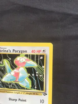 Pokemon Cards: Gym Challenge 1st Edition Common: Sabrina's Porygon 98/132 - Image 3