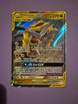 Pokemon Card - Garchomp Giratina GX 146/236 Tag Team Unified Minds - NM - Image 1