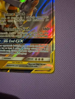 Pokemon Card - Garchomp Giratina GX 146/236 Tag Team Unified Minds - NM - Image 5