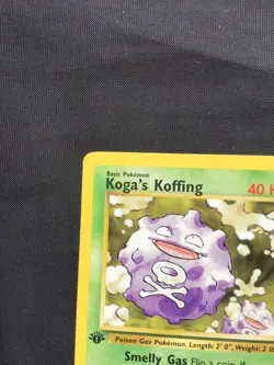 Pokemon Cards: Gym Challenge 1st Edition Common: Koga's Koffing 79/132 - Image 2