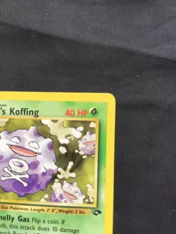 Pokemon Cards: Gym Challenge 1st Edition Common: Koga's Koffing 79/132 - Image 3