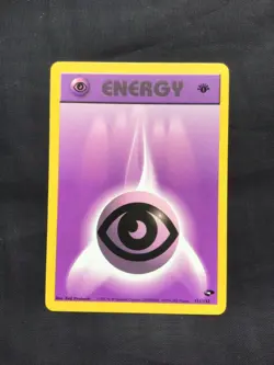 Pokemon Cards: Gym Challenge 1st Edition Common: Psychic Energy 131/132 - Image 1
