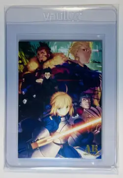 Saber - Fate / Zero AR NNS-AR-08 Goddess Story TCG Jiang NNS Anime CCG Card - NM - Image 2