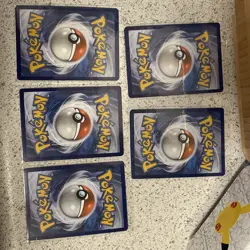 2021 Pokemon Celebrations Pikachu Full Art #05/025 5 Card Lot Ships In Box M2NM - Image 2
