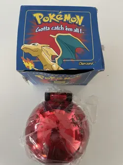 SEALED! 1999 Pokemon #06 Charizard 23K Gold Plated Trading Card - Image 1