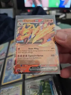 Charizard ex Scarlet & Violet #161 Double Rare Promo Pokemon Card T166 - Image 1