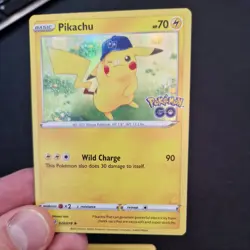 Pikachu Pokemon Card Bundle set - 4 cards included - Pokemon Go, 2025 - Image 4