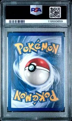 1999 POKEMON Card FOSSIL #12 MOLTRES Unlimited WOTC HOLO PSA 8 NM Vintage - Image 3