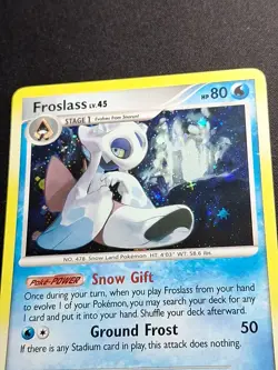 NM Froslass 2/99 Holo Platinum Arceus Carte Pokemon English - Image 4
