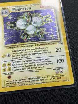 Damaged Vintage Pokemon Card Lot Magneton Gyarados Machamp Dugtrio - Image 4