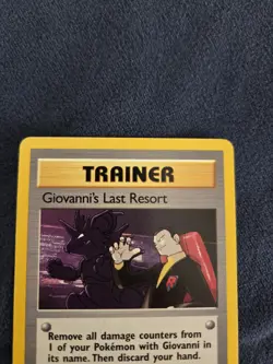 Pokemon Giovanni's Last Resort 105/132 Gym Challenge Rare - Image 3
