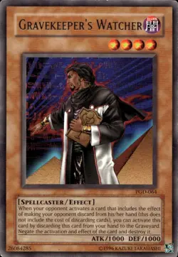 Gravekeeper's Watcher Unl Ed Rare PGD-064 Yu-Gi-Oh! - Image 1