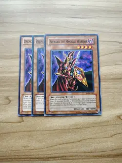 Yu-Gi-Oh! - Breaker The Magical Warrior 3X - Complete Playset Of Common Cards - Image 1