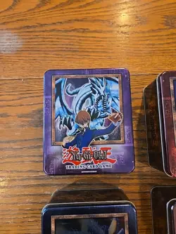 Assorted Lot Of 9 Yu Gi Oh Collector's Tins Empty - Image 2
